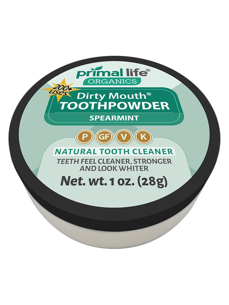 748037 Spearmint Toothpowder, 1 oz- 36 per Case