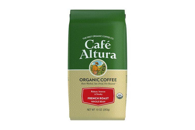 Picture of Cafe Altura 352520 10 oz French Roast Whole Bean - 6 per Case