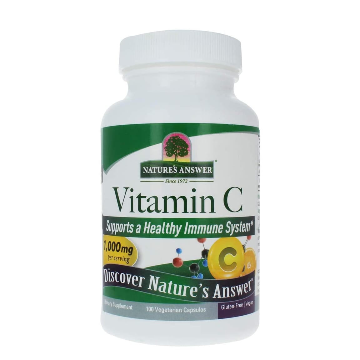 Picture of Natures Answer 834668 1000 mg Vitamin C 100 Capsules - 12 per Case