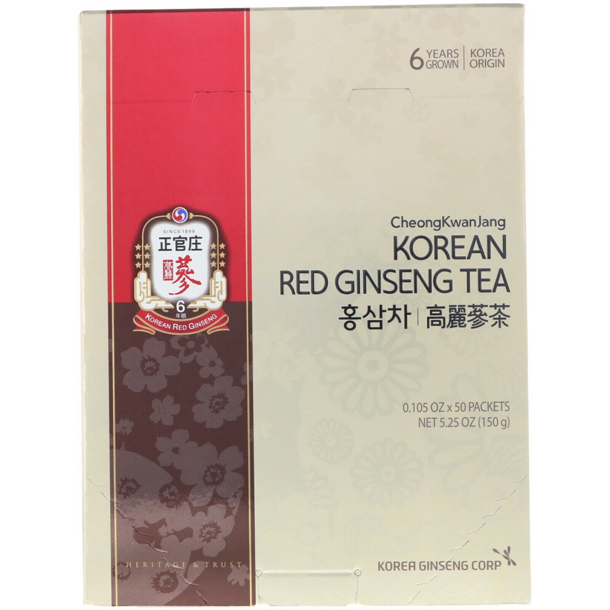 Picture of Cheonkwanjang 747308 Korean Red Ginseng Tea&#44; 50 Packets - 20 per Case