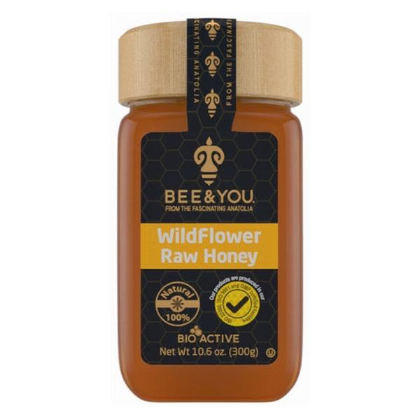 Picture of Bee & You 754011 10.6 oz Wild Flower Raw Honey - Case of 6