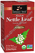 Picture of Bravo Tea 689566 20 Bag Nettle Leaf Tea Organic