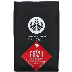 Picture of Centri Coffee 352042 Organic Brazil Whole Bean Coffee, 12 oz