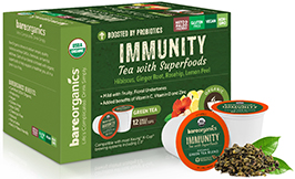 Picture of Bare Organics 681444 Immunity Coffee K-Cups&#44; 12 Count
