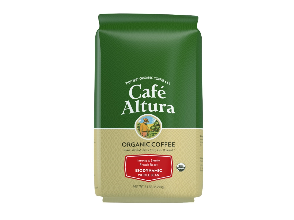 Picture of Cafe Altura 352415 5 lbs Biodynamic French Whole Bean Bulk