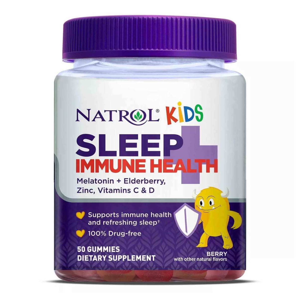 Picture of Natrol 1017822 Kids Sleep Plus Immune Gummy - 50 Count