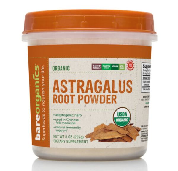 Picture of Bare Organics 681858 8 oz Organic Astragalus Root Powder