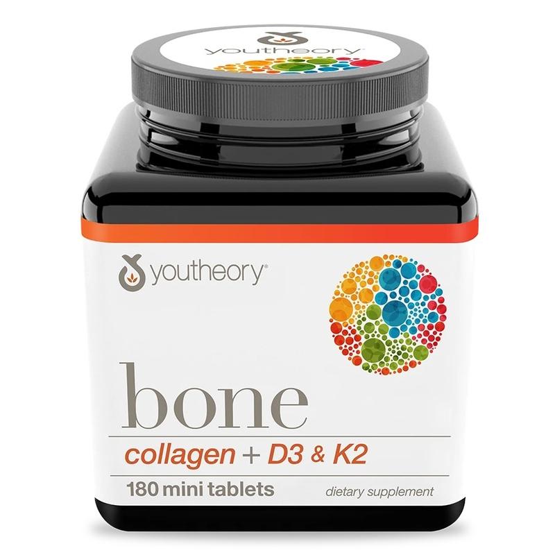 Picture of Youtheory 537782 Bone Collagen Mini Tablet - 180 Count