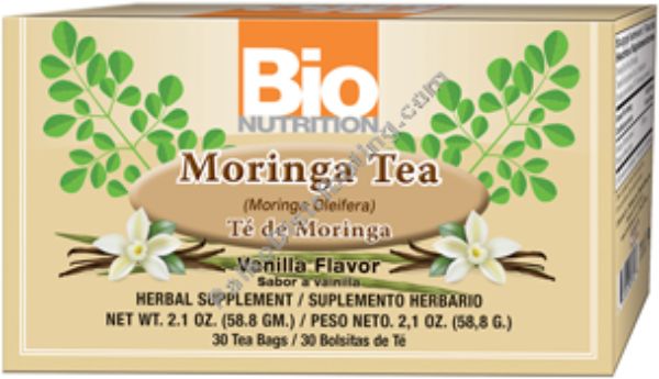Picture of Bio Nutrition 515396 Vanilla Morninga Tea - 30 Count