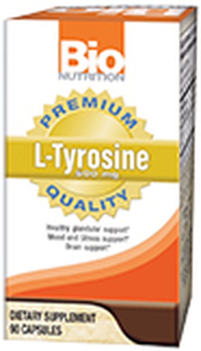 Picture of Bio Nutrition 515397 500 mg L Tyrosine Dietary Supplements - 90 Capsules