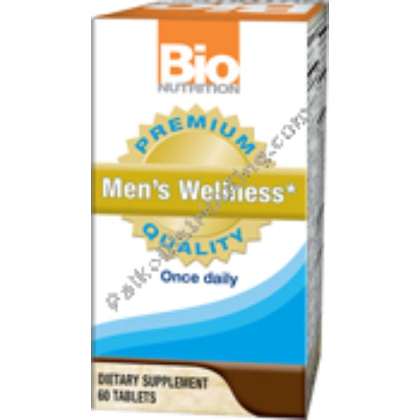 Picture of Bio Nutrition 515398 Men Wellness Tablet - 60 Count