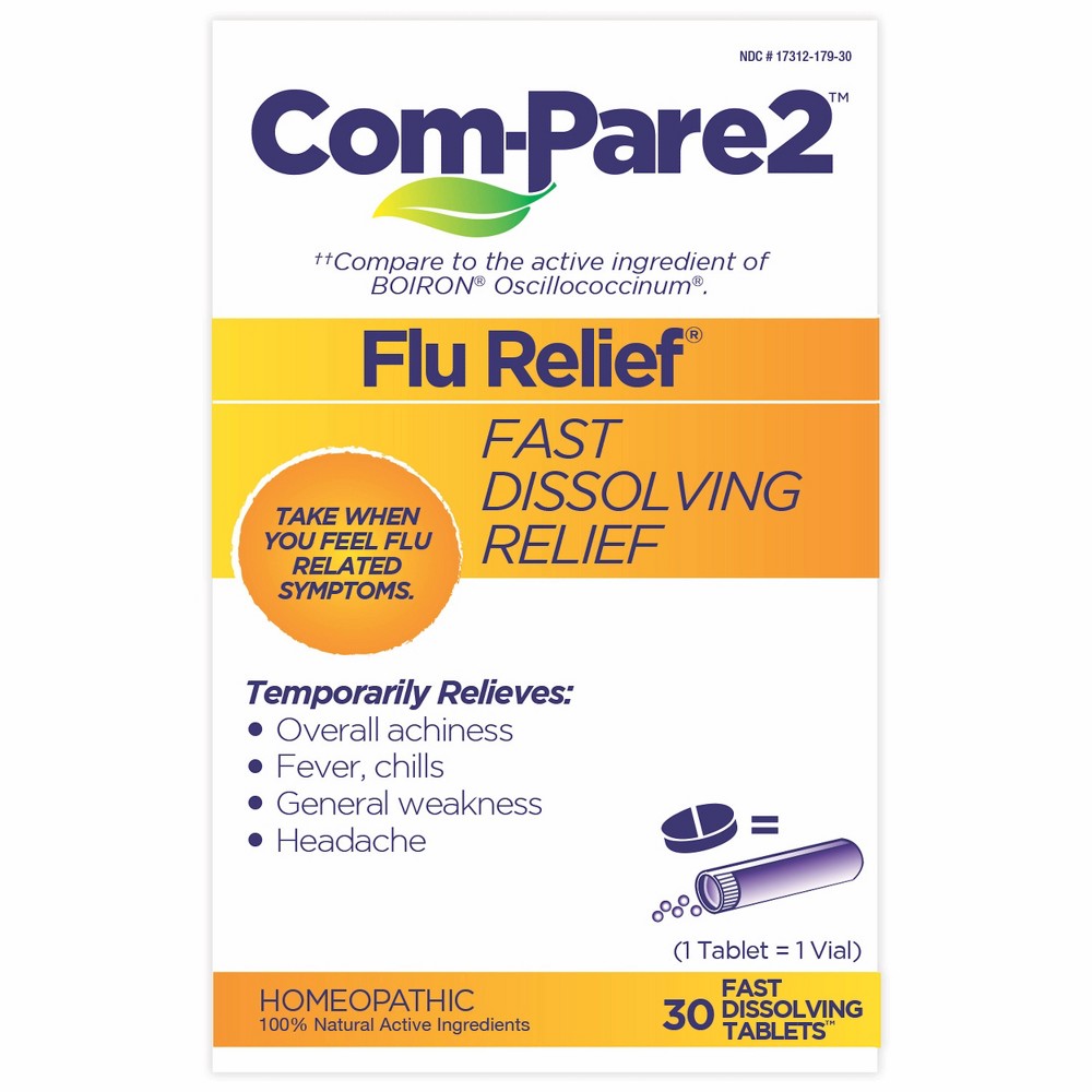 Picture of Com-Pare2 25179 Flu Relief Tablet - 30 Count