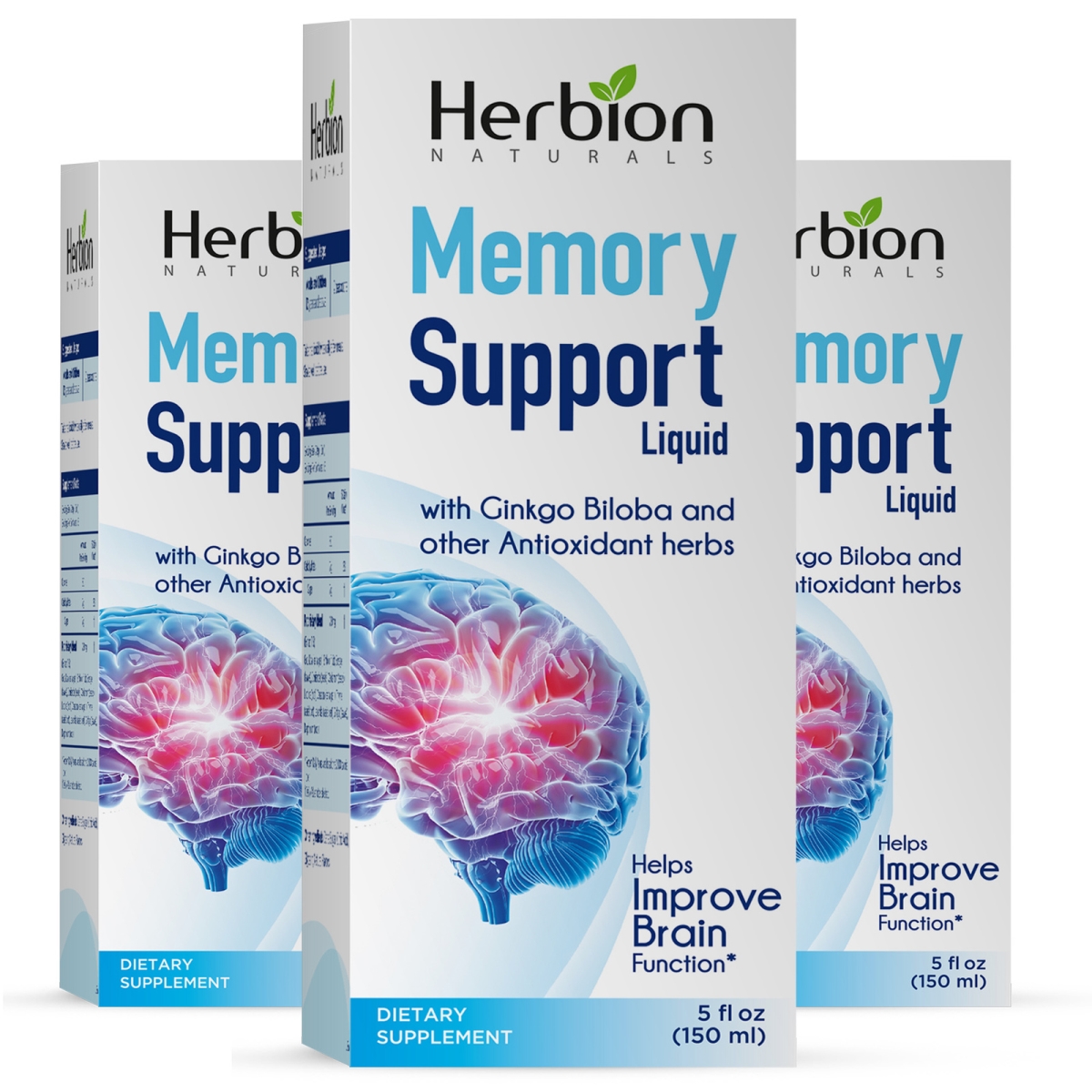 Picture of Herbion Naturals 582899 5 oz Memory Support Liquid Syrup