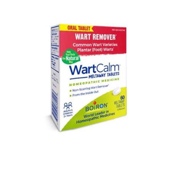 Picture of Boiron 330204 Homeopathics Wartcalm Meltaway Tablets - 60 Tablets