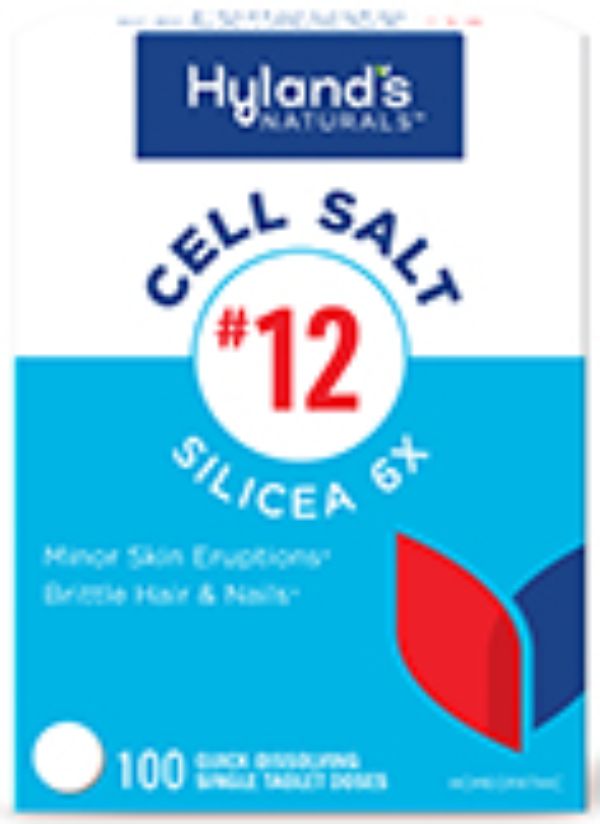 Picture of Hylands 223098 Silica Number 12 Cell Salt - 100 Tablets