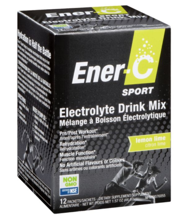 Picture of Ener-C 631121 Sport Electrolyte Lemon Lime Drink Mix - Pack of 12