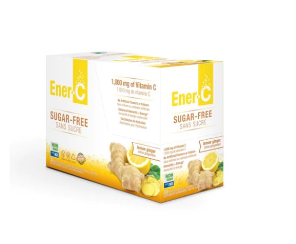 Picture of Ener-C 631134 Lemon Ginger Sugar Free Drink Mix - Pack of 30