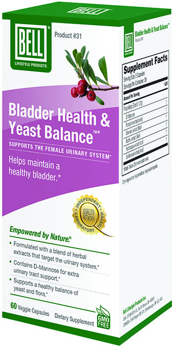 Picture of Bell Lifestyle 785909 Bladder Health & Yeast Balance - 60 Capsule