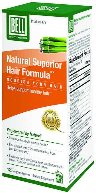 Picture of Bell Lifestyle 785050 Natural Superior Hair Formula - 120 Capsule