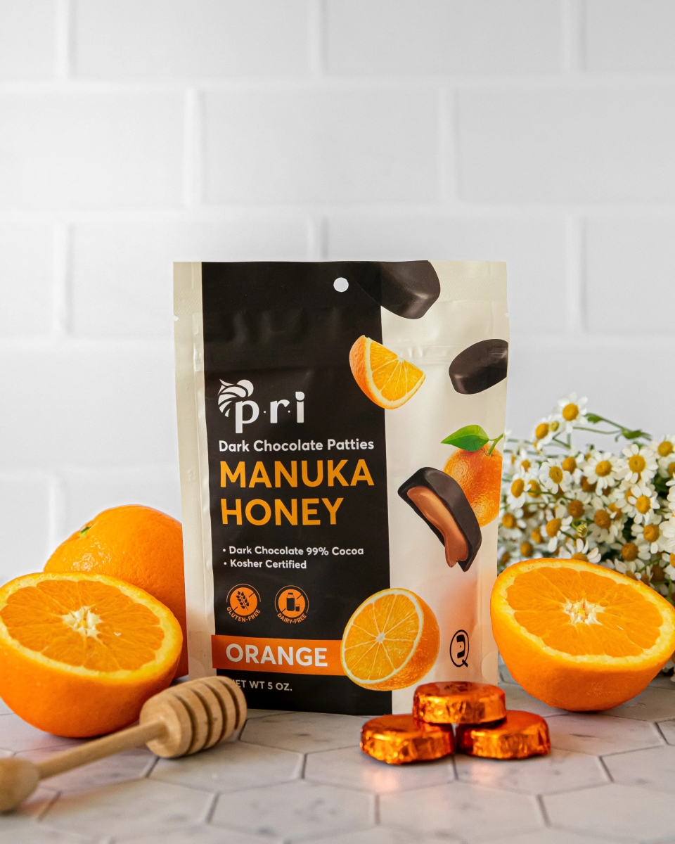 597368 5 oz Manuka Dark Chocolate Orange Food