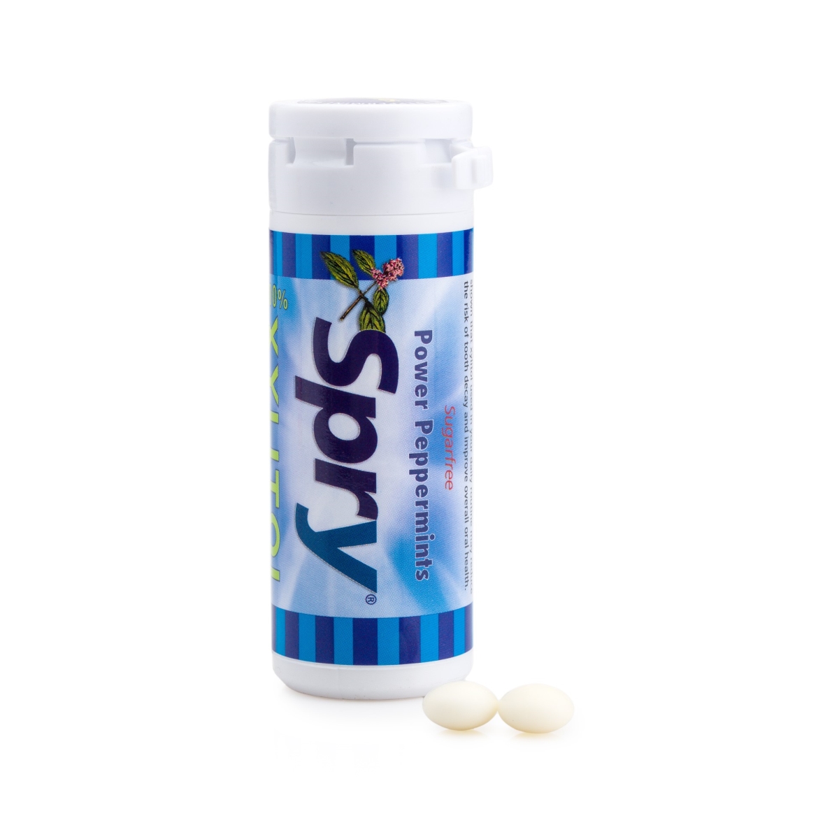 757097C Xylitol Peppermint Mints Tubes, Pack of 6 - 45 Count -  Xlear
