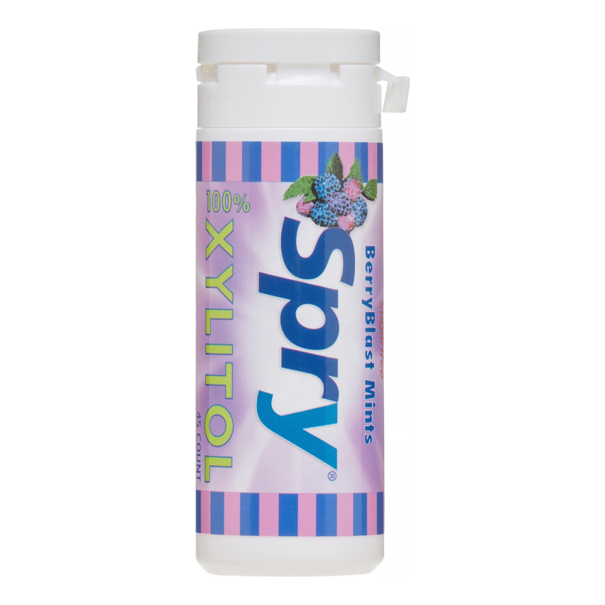 757098C Xylitol Berry Mints Tubes, Pack of 6 - 45 Count -  Xlear