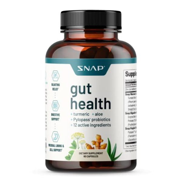 Picture of Salesvenue 781315 Gut Health Supplement - Digestive Enzymes&#44; Prebiotic & Probiotics for Digestive - 60 Capsules