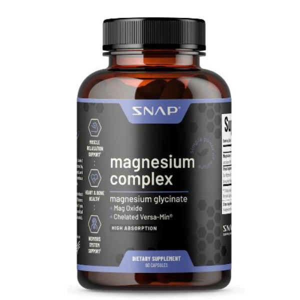 Picture of Salesvenue 781327 Snap Supplements Magnesium Complex - 60 Capsules