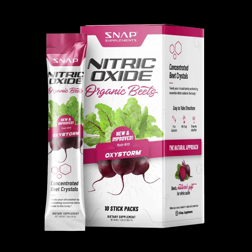Picture of Salesvenue 781332 Nitric Oxide Organic Beets Stick - Pack of 10