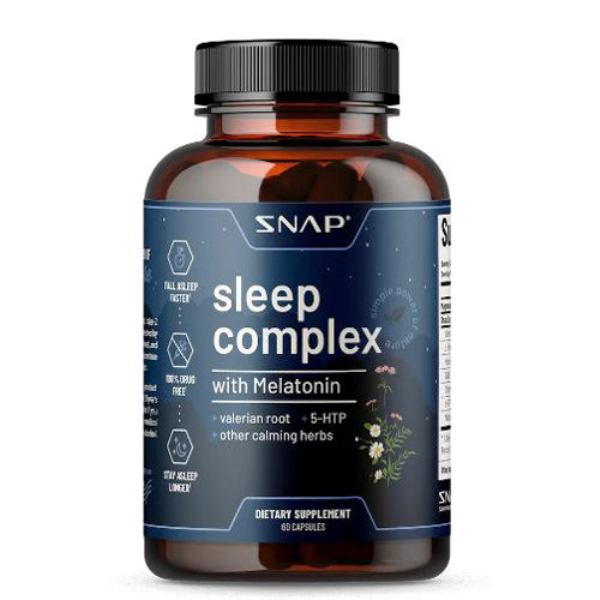 Picture of Salesvenue 781339 Snap Supplements Sleep Complex - 60 Capsules