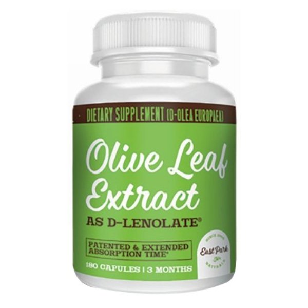 382029 Olive Leaf D-Lenolate Dietary Supplement - 180 Capsules
