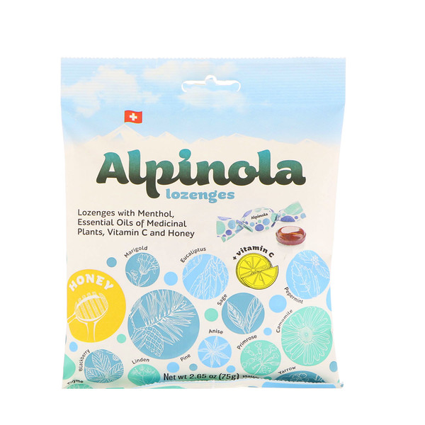 786600 Alpinola Honey Lozenges - 17 Count