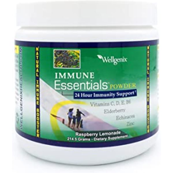 Picture of Wellgenix 772101 7.5 oz Immune Essentials Rasp Lemonade