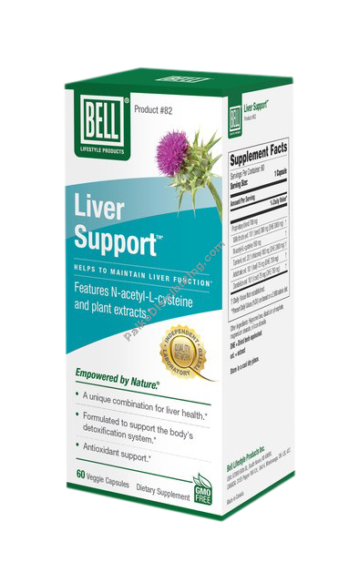 Picture of Bell Lifestyle Products 785298 Liver Support - 60 Capsules