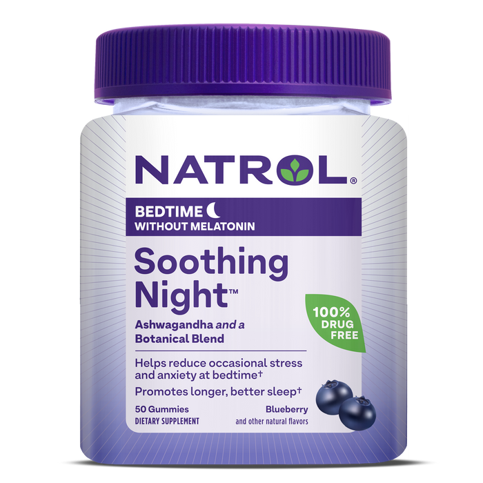 Picture of Natrol 101994 Natrol Melatonin Soothiing Night Adult Gummy Supplement - 50 Count