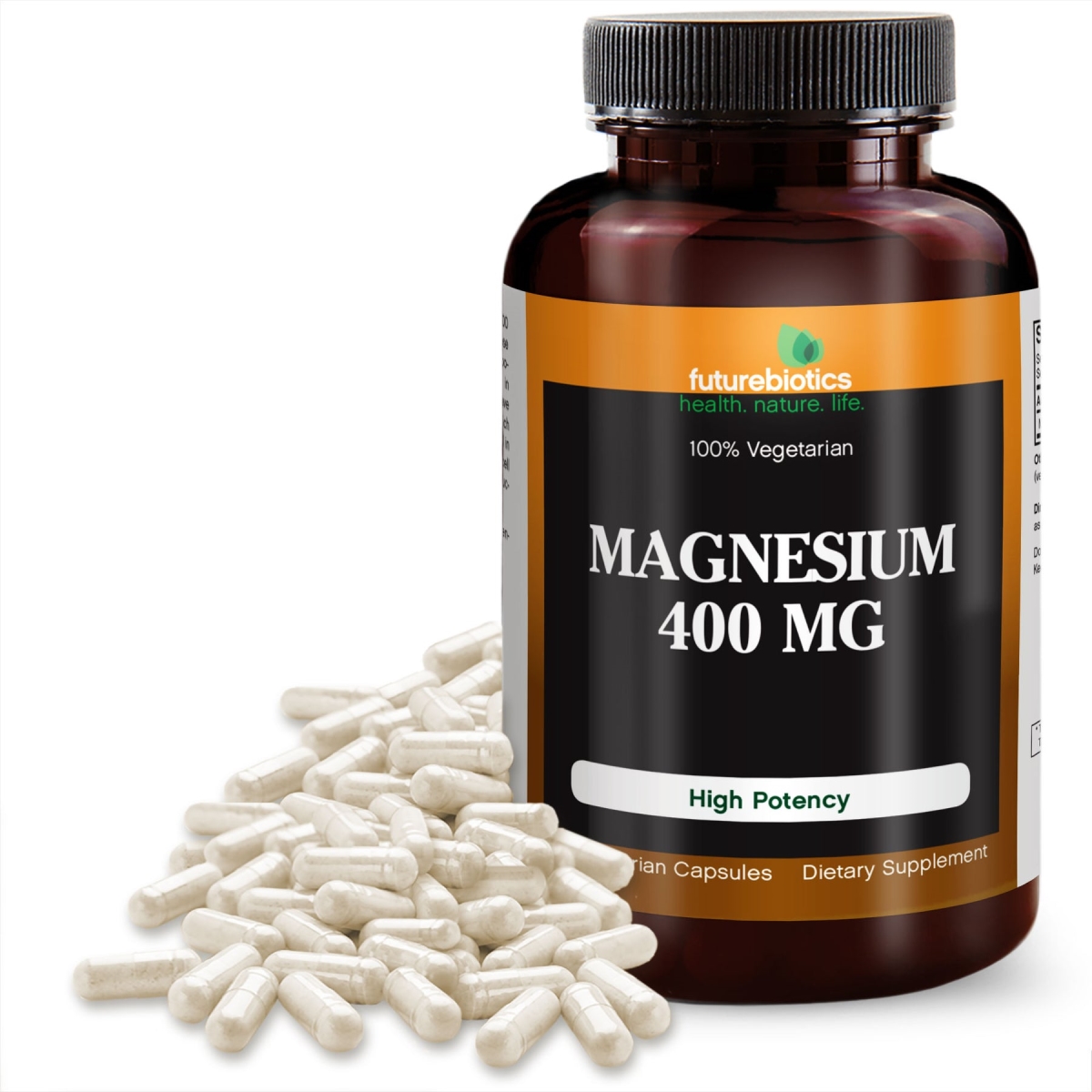 FB671 400 mg Magnesium Capsules - 200 Vegetarian Capsules