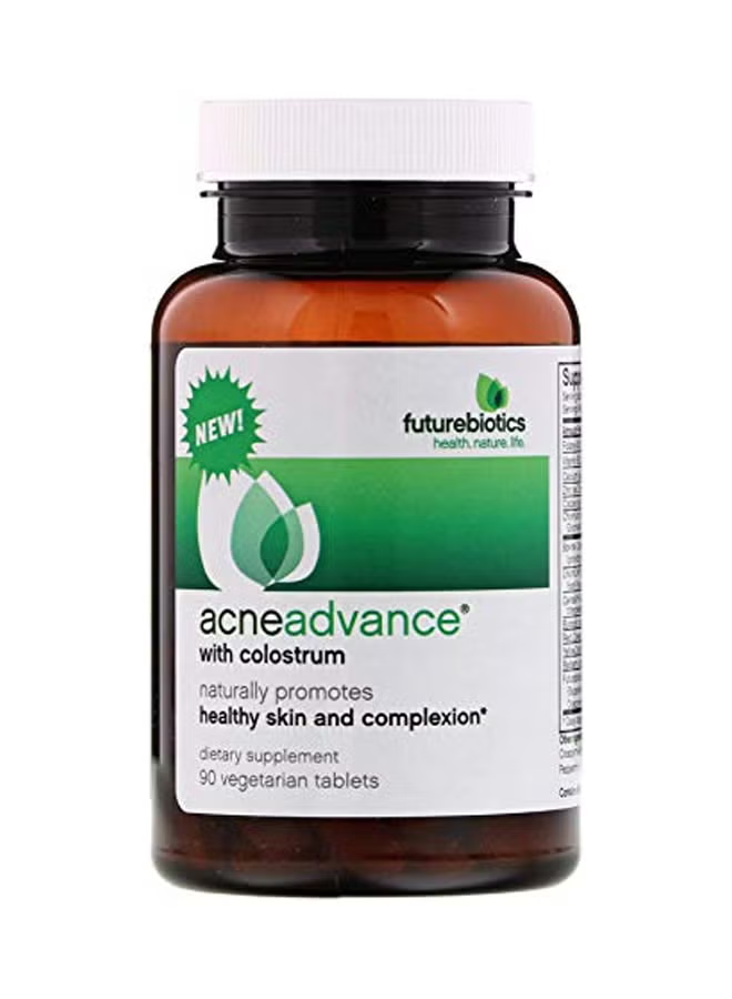 Picture of Futurebiotics FB527 Acne Advance with Colostrum Capsules - 90 Vegetarian Tablets