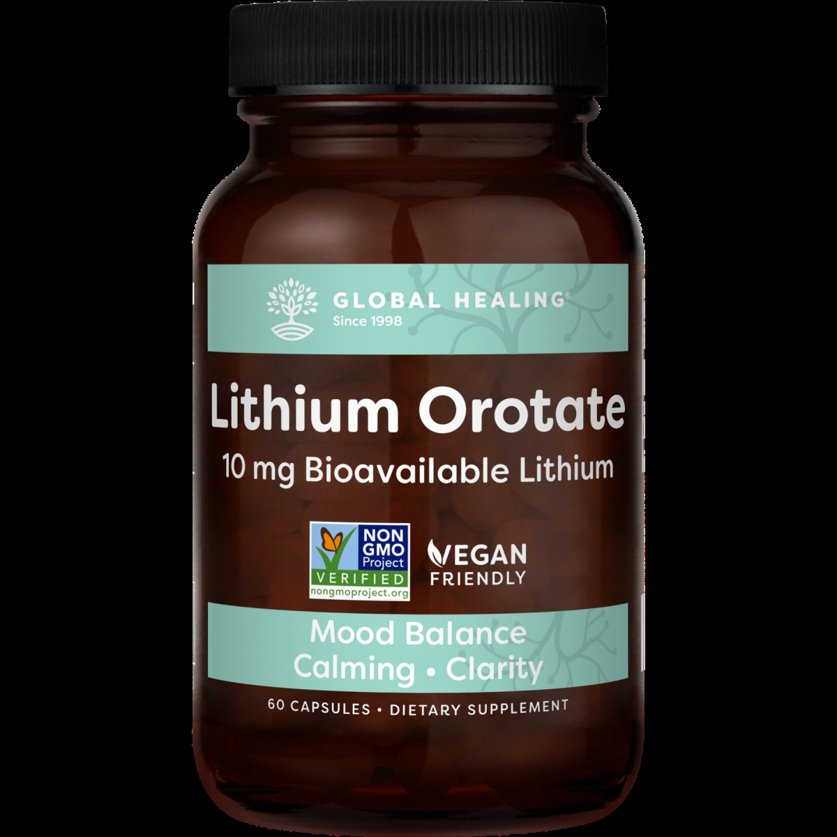 739090 Lithium Orotate Capsules - 60 Capsules