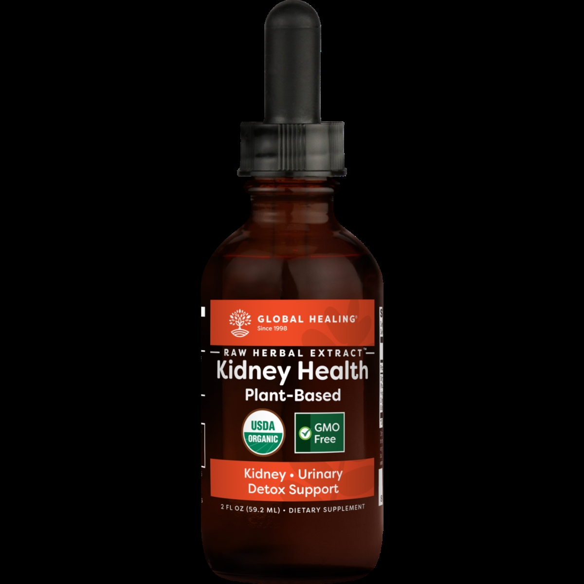 Picture of Global Healing Center 739095 2 oz Organic Kidney Health