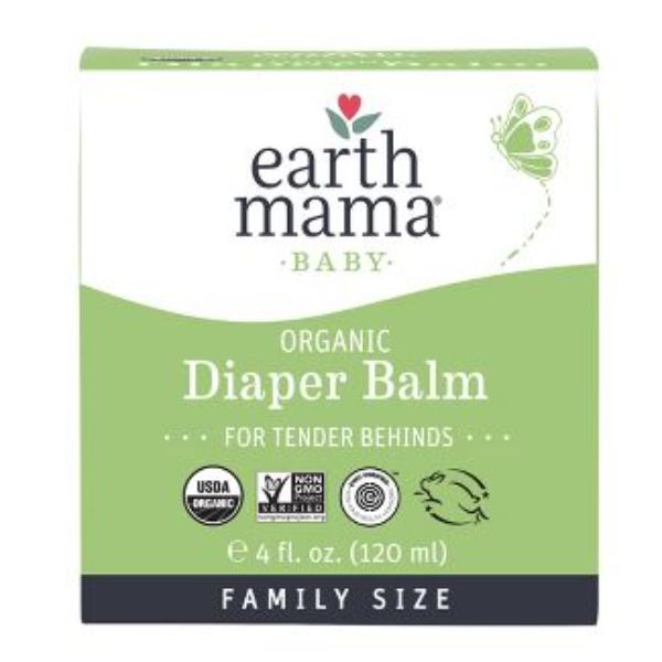 Picture of Earth Mama Angel Baby 750175 4 oz Organic Diaper Balm