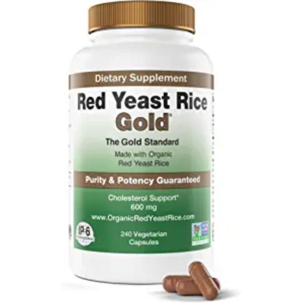 729086 IP6 Red Yeast Rice Gold Capsules - 120 Capsules