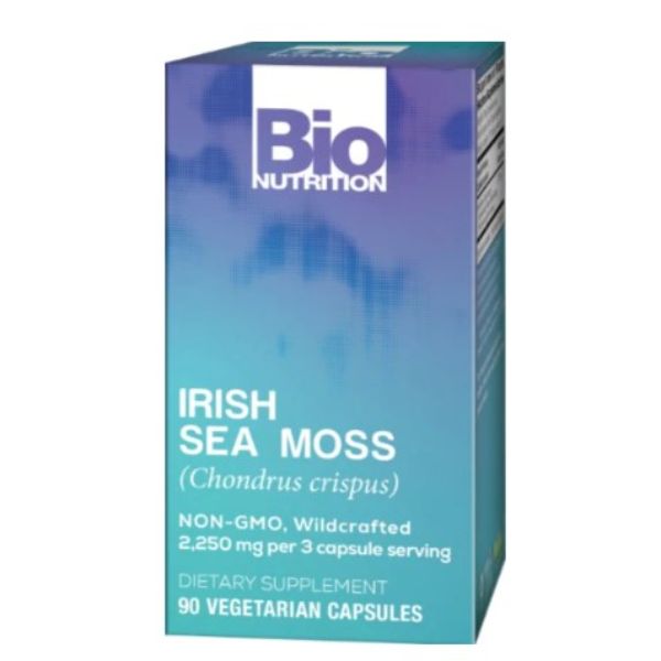 Picture of Bio Nutrition 515750 Irish Sea Moss Capsules - 90 Vegetarian Capsules