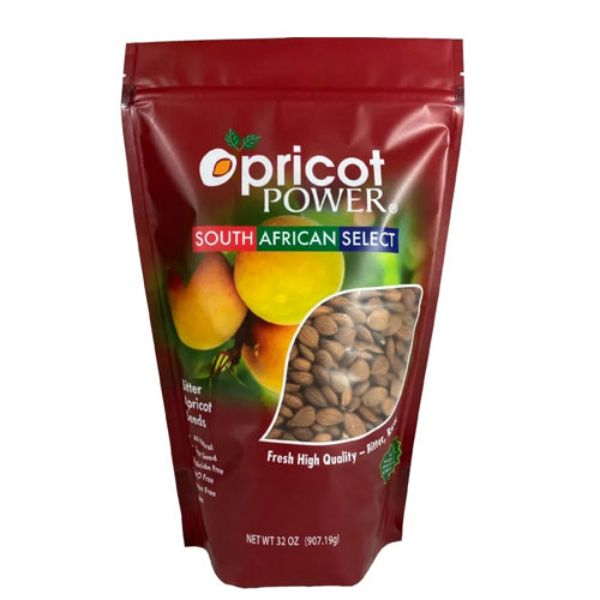 Picture of Apricot Power 740567 32 oz South African Apricot Seeds
