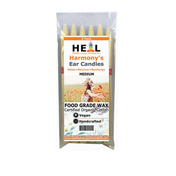 788331 Medium Unscented Ear Candles - Pack of 6