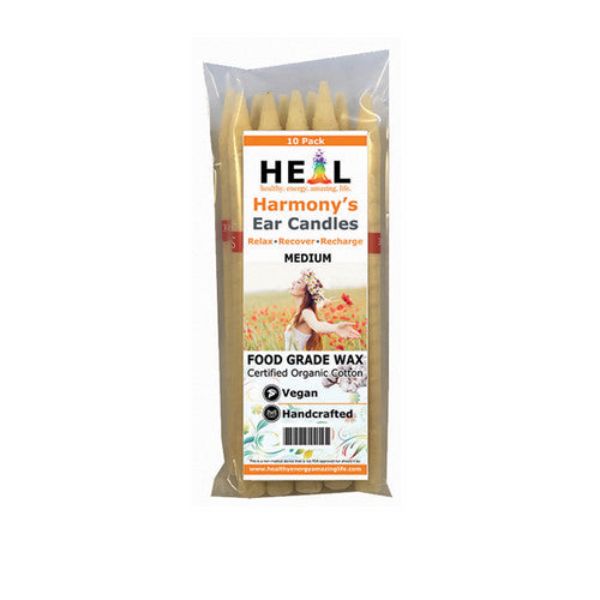 788814 Medium Unscented Ear Candles - Pack of 10