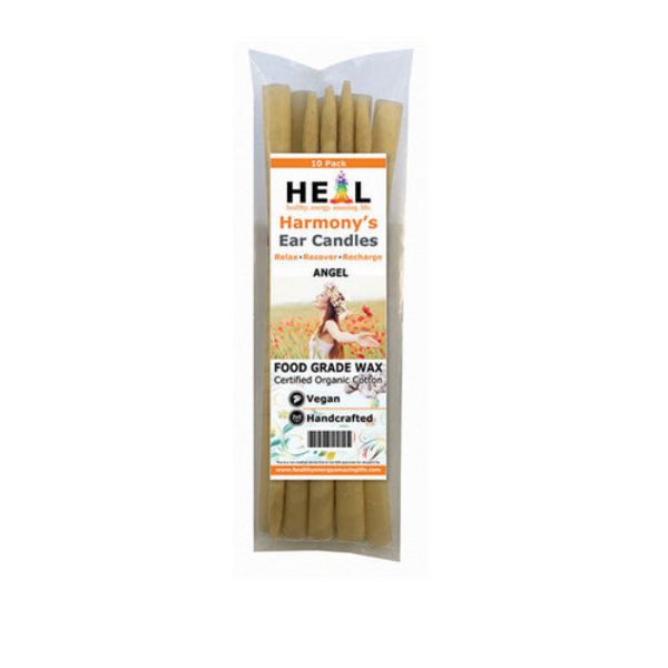 788815 Angel Unscented Ear Candles - Pack of 10