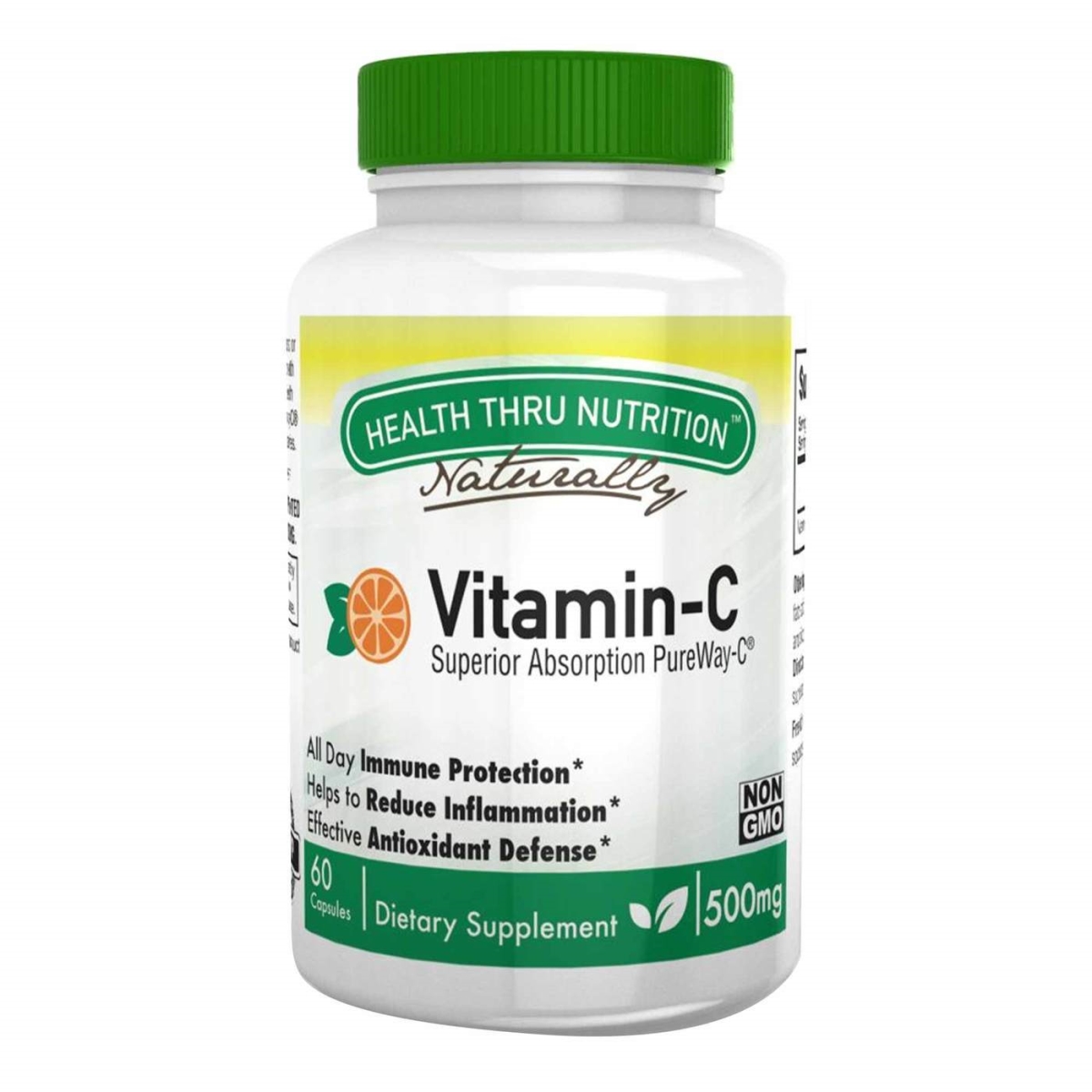 Picture of GVM Associates 794023 500 mg Vitamin-C Capsules - 60 Vegetarian Capsules