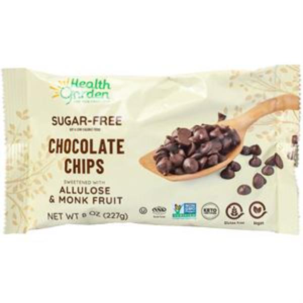 Picture of Health Garden of New York 362696 8 oz Allulose Monk Fruit Chocolate Chips