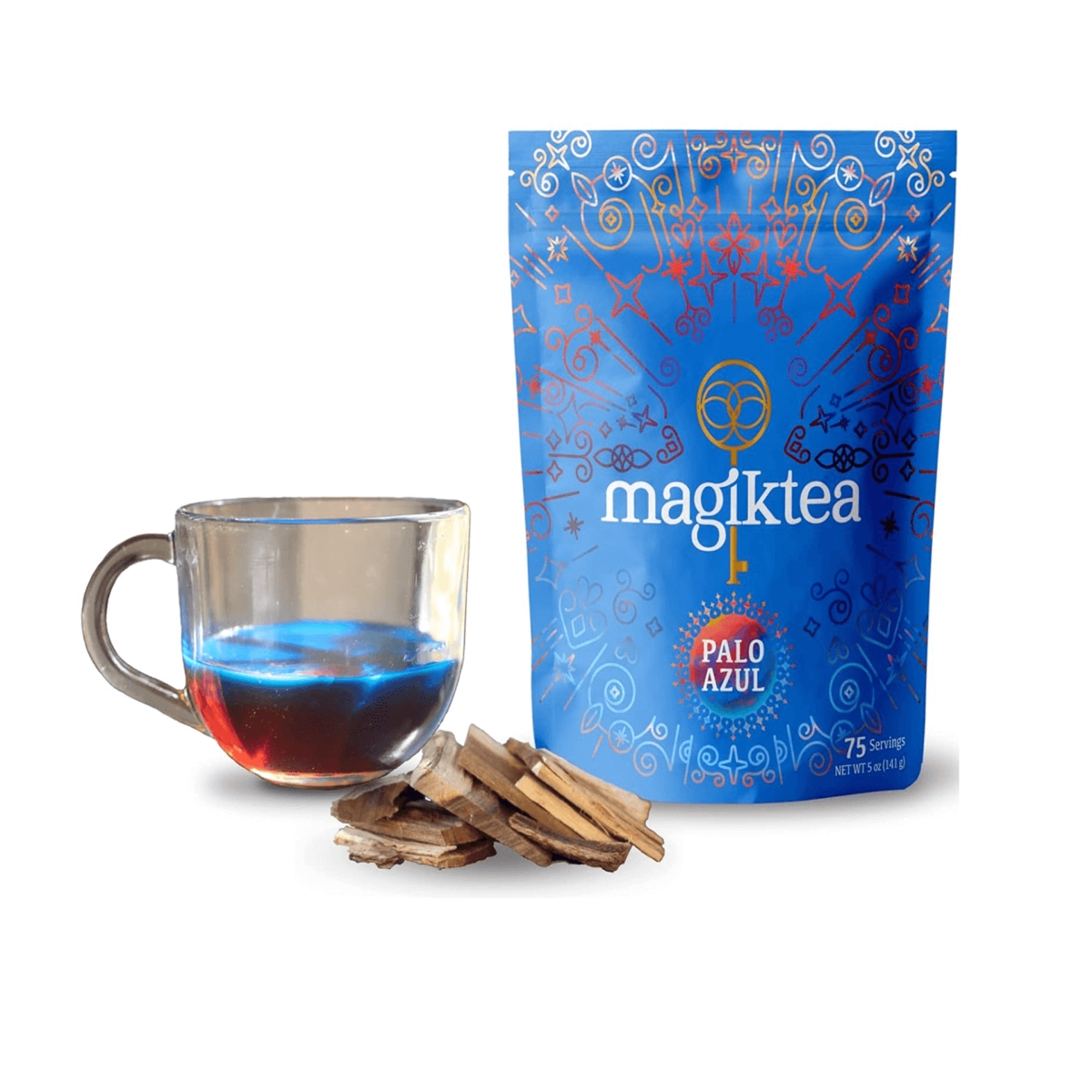 Picture of Magiktea 796820 Palo Azul Blue Tea - 15 Per Bag