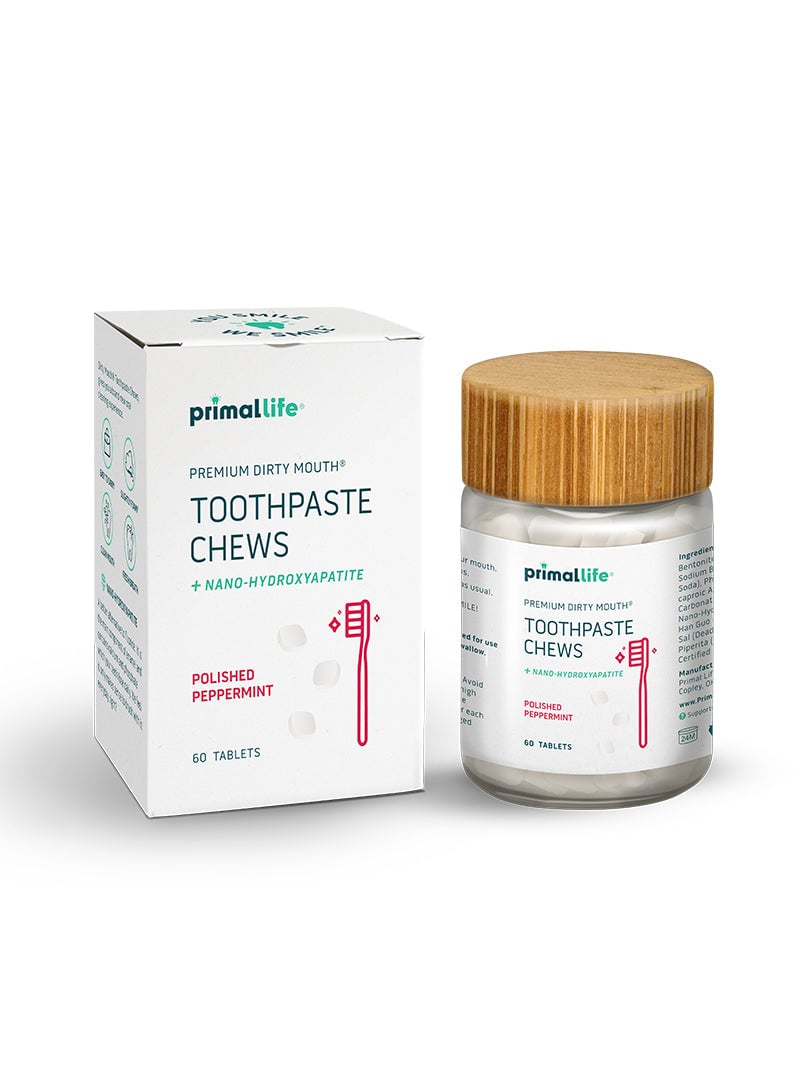 748352 Toothpaste Chews Polished Peppermint - 60 Tablets